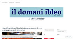Desktop Screenshot of ildomanibleo.com